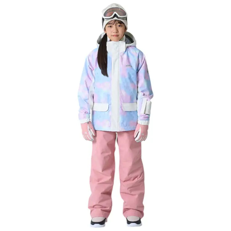Jackets / Snow: Nima Kids Summit Snow Suits-RAINBOW (Japanese Brand) - 2025, 25JR-1601-21P-110, 25JR-1601-21P-120, 25JR-1601-21P-130,