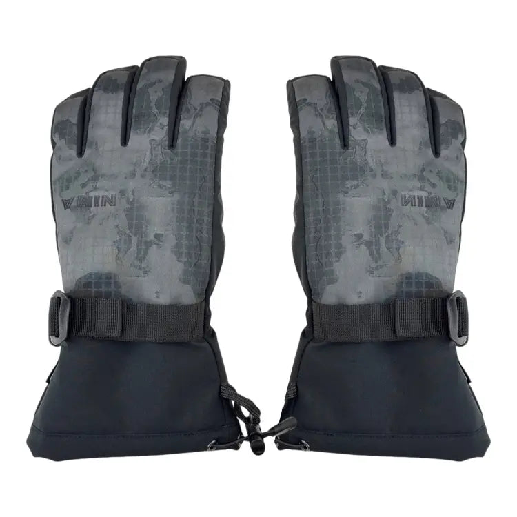 Gloves & Mittens / Snow: Nima Men 5-Finger Snow Gloves-B.CAMO - 2025, Accessories, Black Camo, Gloves, Gloves & Mittens / Snow