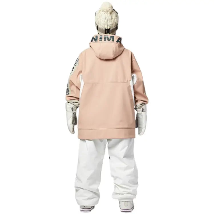 Hoodies & Sweaters: Nima Unisex Bonded Hoody-PINK (Japanese Brand) - 2024, Clothing, Hoodies & Sweaters, Ice & Snow, LCX | 24NB1107-74-S
