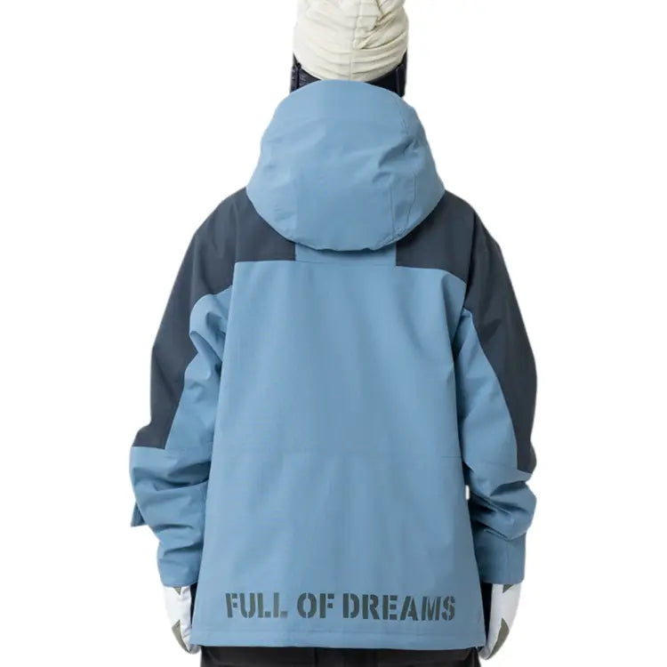 Jackets / Snow: Nima Unisex Hova Snow Jacket-BLUE (Japanese Brand) - 2025, Blue, Clothing, Goggles Specials x Snow Wear, Ice & Snow