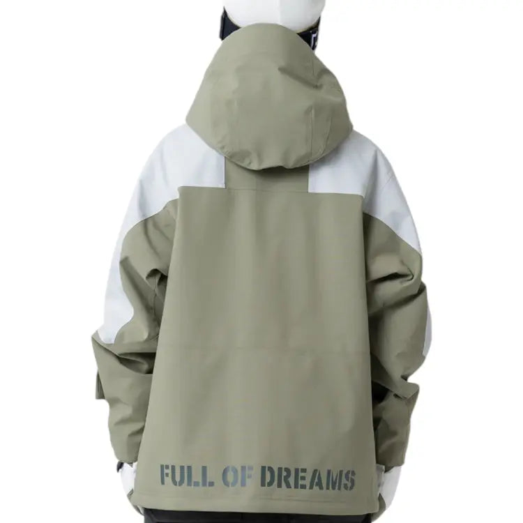 Jackets / Snow: Nima Unisex Hova Snow Jacket-OLIVE (Japanese Brand) - 2025, Clothing, Goggles Specials x Snow Wear, Ice & Snow, Jackets