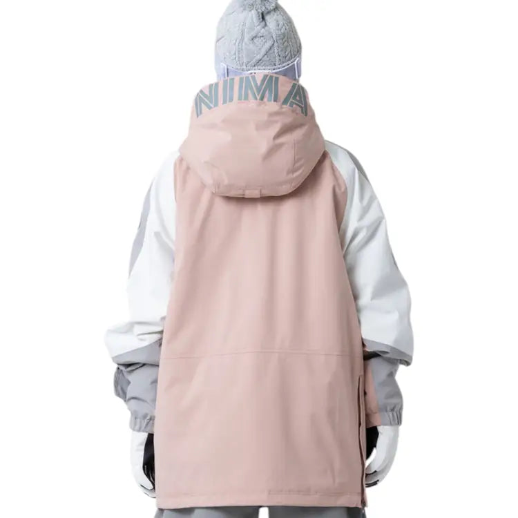 Jackets / Snow: Nima Unisex Pullover Snow Jacket-PINK (Japanese Brand) - 2025, 25NB-1203-83-M, 25NB-1203-83-S, Clothing, Goggles Specials x