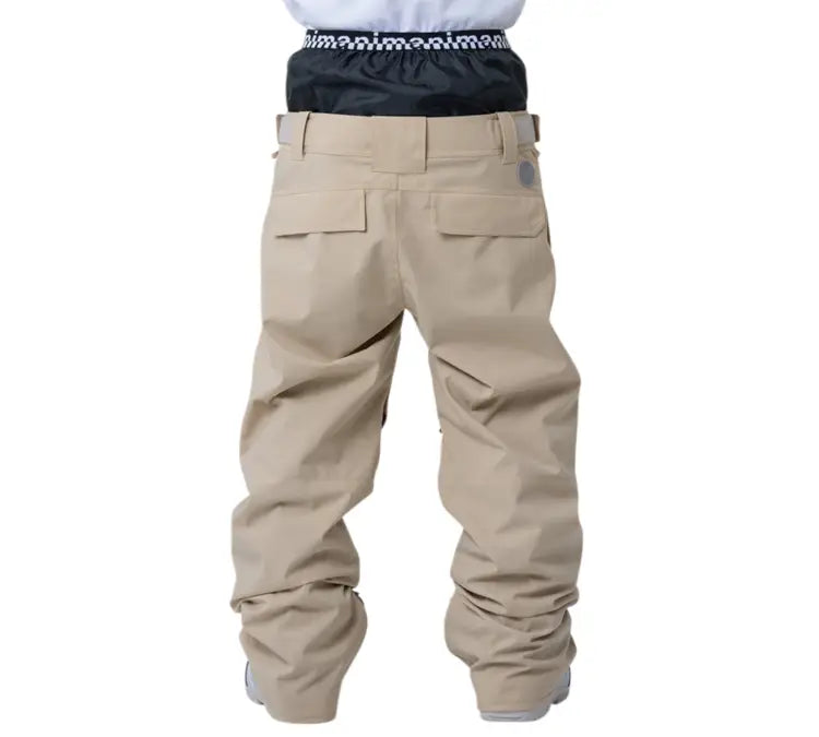 Pants / Snow: Nima Unisex Regular Snow Pants-BEIGE (Japanese Brand) - 2025, Beige, Clothing, Goggles Specials x Snow Wear, Ice & Snow