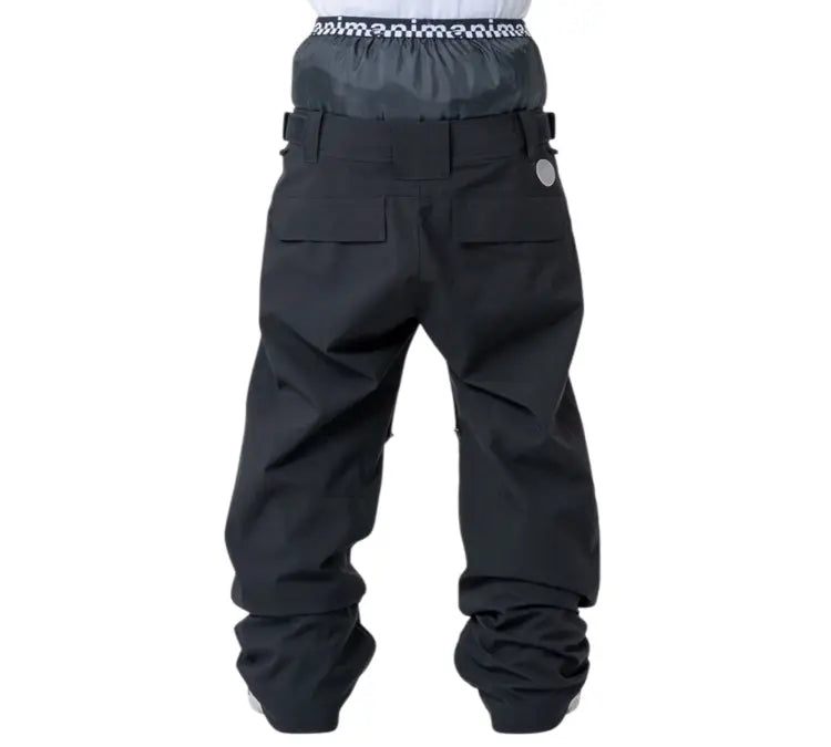 Pants / Snow: Nima Unisex Regular Snow Pants-BLACK (Japanese Brand) - 2025, 25NB-1213-15-M, 25NB-1213-15-S, Black, Clothing