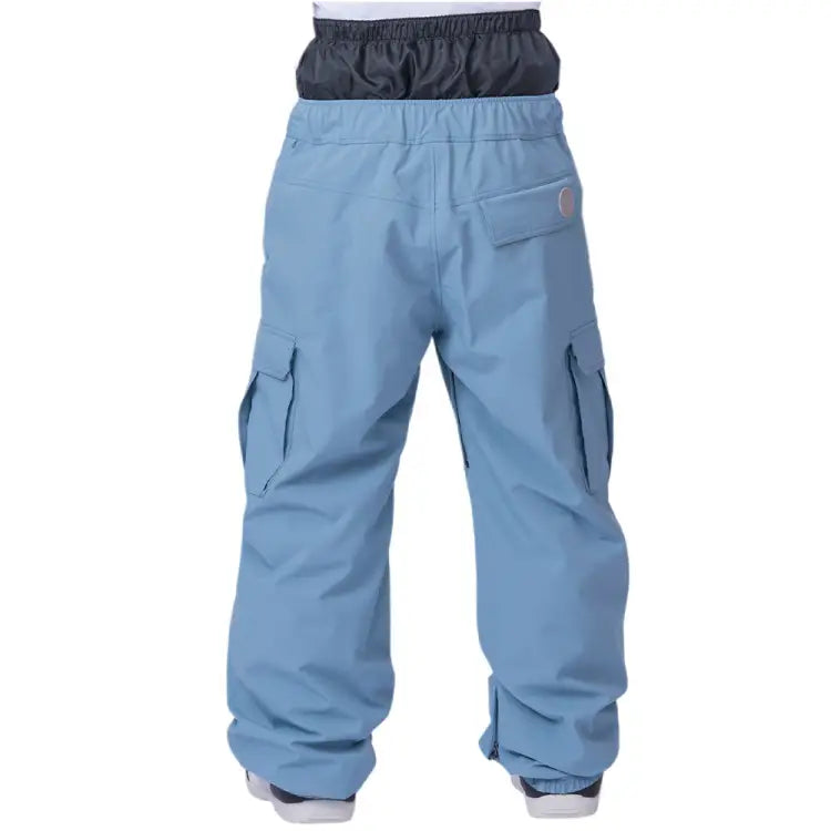 Pants / Snow: Nima Unisex Relax Snow Pants-BLUE (Japanese Brand) - 2025, Blue, Clothing, Goggles Specials x Snow Wear, Ice & Snow