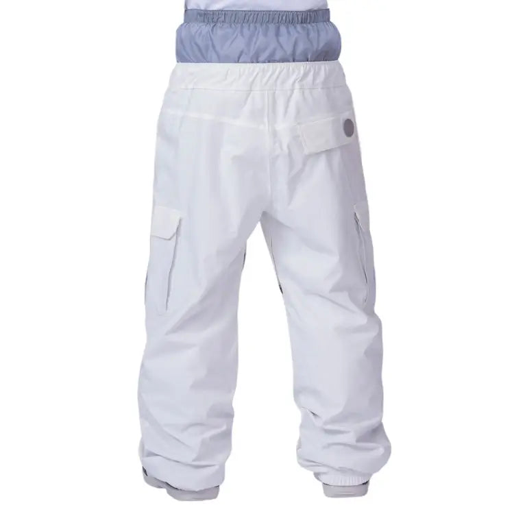 Pants / Snow: Nima Unisex Relax Snow Pants-WHITE (Japanese Brand) - 2025, Clothing, Goggles Specials x Snow Wear, Ice & Snow, LCX