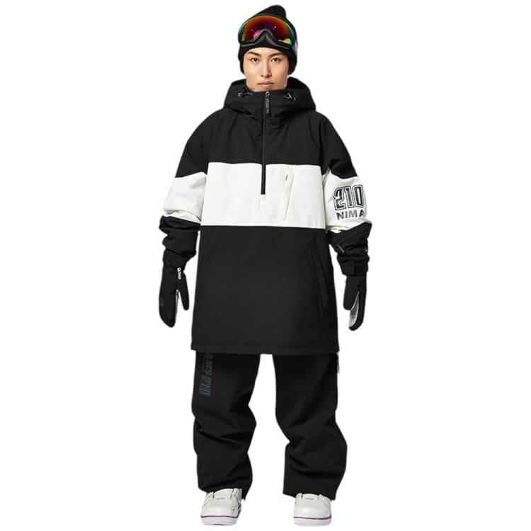 Jackets / Snow: Nima Unisex Snow Anorak-BLACK (Japanese Brand) - 2024, Black, Clothing, Ice & Snow, Jackets | 24NB1106-19-S