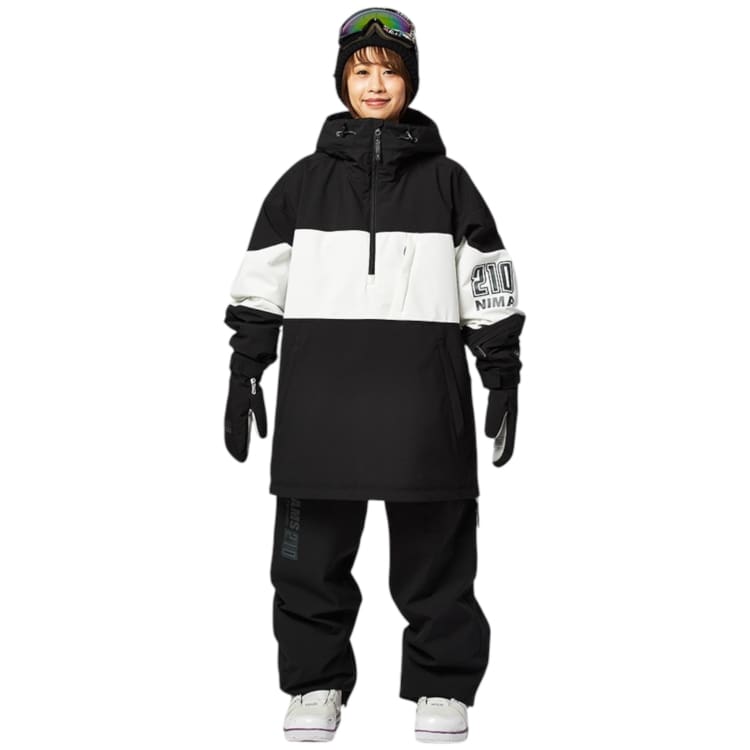 Jackets / Snow: Nima Unisex Snow Anorak-BLACK (Japanese Brand) - 2024, Black, Clothing, Ice & Snow, Jackets | 24NB1106-19-S