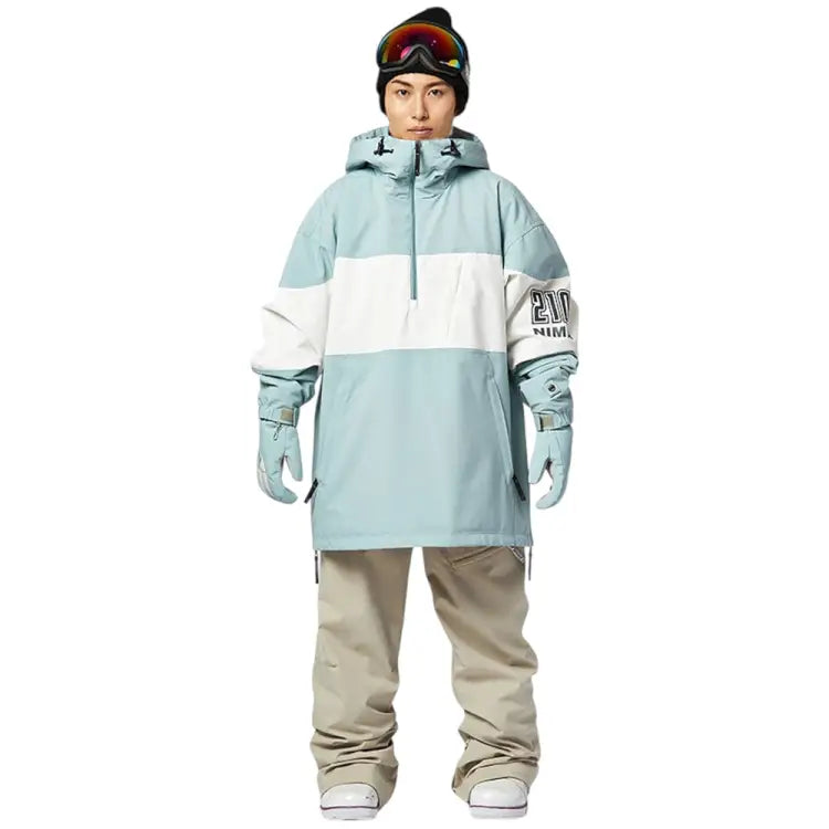 Nima Unisex Snow Anorak-BLUE (Japanese Brand) – optcool