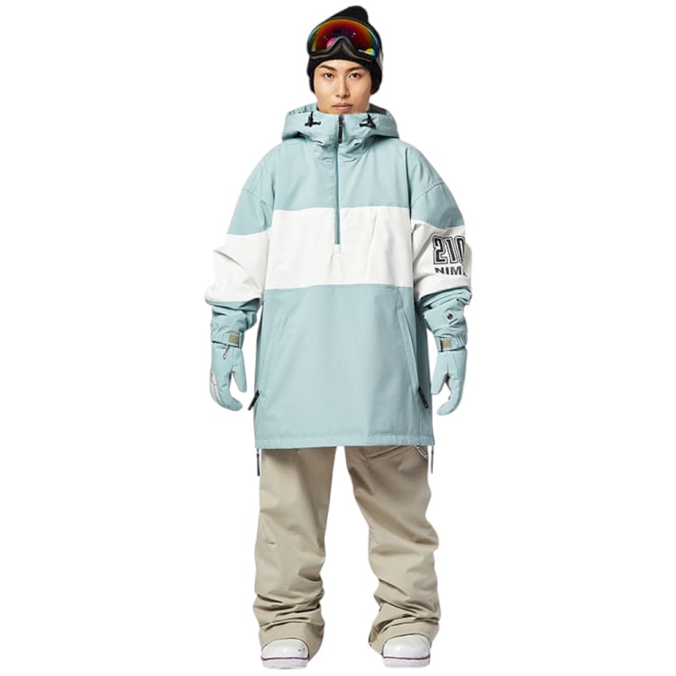 Jackets / Snow: Nima Unisex Snow Anorak-BLUE (Japanese Brand) - 2024, Blue, Clothing, Ice & Snow, Jackets | 24NB1106-34-S