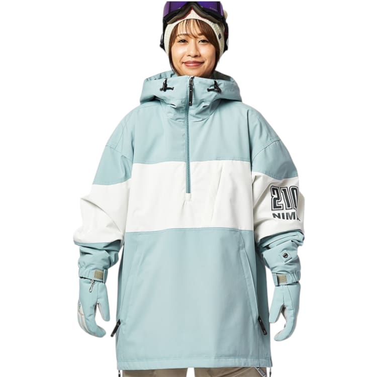 Jackets / Snow: Nima Unisex Snow Anorak-BLUE (Japanese Brand) - Nima / Blue / S / 2024, Blue, Clothing, Ice & Snow, Jackets | 24NB1106-34-S