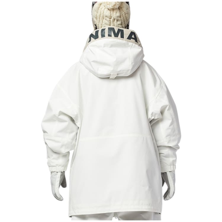 Jackets / Snow: Nima Unisex Snow Jacket-WHITE (Japanese Brand) - 2024, Clothing, Ice & Snow, Jackets, Jackets / Snow | 24NB1105-21-S