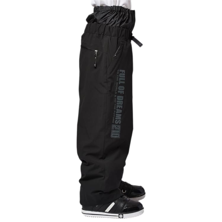 Pants / Snow: Nima Unisex Snow Pants-BLACK (Japanese Brand) - 2024, Black, Clothing, Ice & Snow, LCX | 24NB1113-19-S