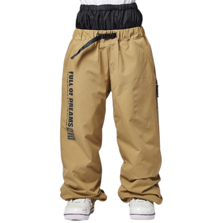 Pants / Snow: Nima Unisex Snow Pants-KHAKI (Japanese Brand) - Nima / Khahi / S / 2024, Clothing, Ice & Snow, Khahi, LCX | 24NB1113-82-S