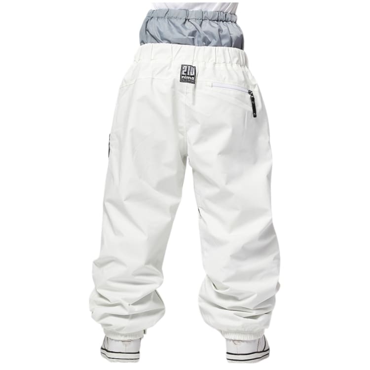 Pants / Snow: Nima Unisex Snow Pants-WHITE (Japanese Brand) - 2024, Clothing, Ice & Snow, LCX, Mens | 24NB1113-21-S