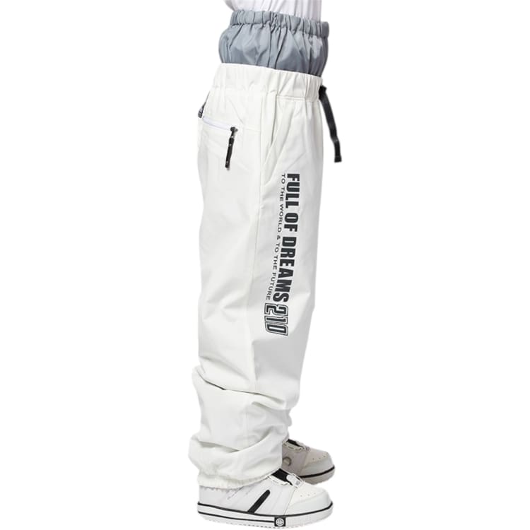 Pants / Snow: Nima Unisex Snow Pants-WHITE (Japanese Brand) - 2024, Clothing, Ice & Snow, LCX, Mens | 24NB1113-21-S