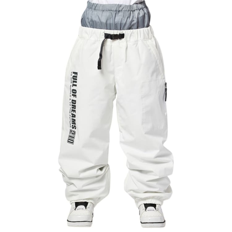 Pants / Snow: Nima Unisex Snow Pants-WHITE (Japanese Brand) - Nima / White / S / 2024, Clothing, Ice & Snow, LCX, Mens | 24NB1113-21-S