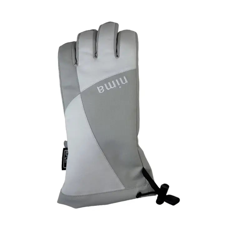 Gloves & Mittens / Snow: Nima Women 5-Finger Snow Gloves-WHITE - Nima / White / S / 2025, Accessories, Gloves, Gloves & Mittens / Snow,