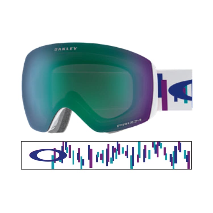 Goggles / Snow: Oakley Flight Deck L-MIKAELA SHIFFRIN SIGNATURE - Oakley / White / L / 2023, Accessories, Eyewear, Goggles, Goggles / Snow |