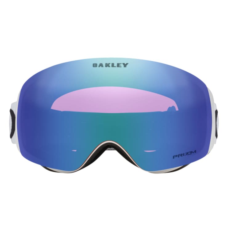 Goggles / Snow: Oakley Flight Deck M-WHITE W/ICED IRID - Oakley / White / M / 2024, Accessories, Eyewear, Goggles, Goggles / Snow