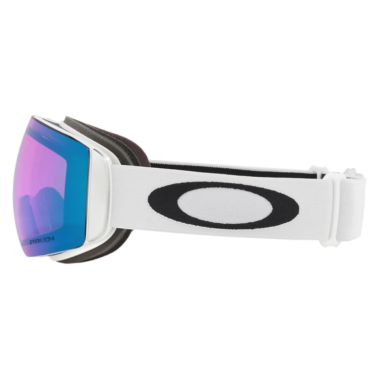 Goggles / Snow: Oakley Flight Deck M-WHITE W/ICED IRID - Oakley / White / M / 2024, Accessories, Eyewear, Goggles, Goggles / Snow