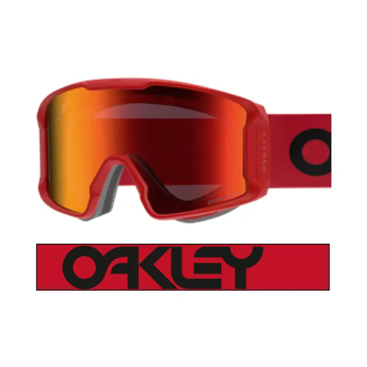 red oakley goggles Oakley Line Miner L-matte B1b Redline – optcool