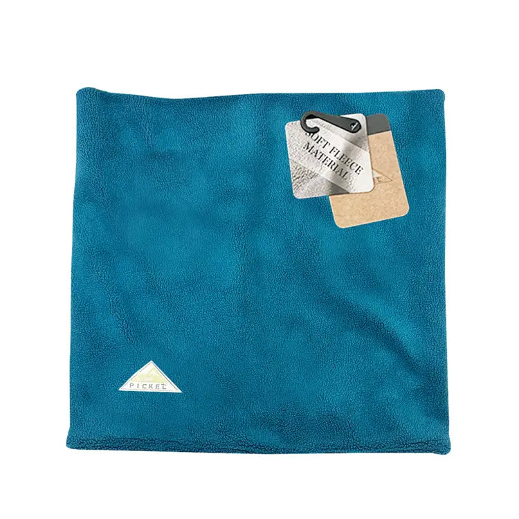Bandanas & Face Masks: Pickel Fleece Neck Warmer-AQUA - Pickel / Aqua / ON / 2024, Accessories, Aqua, Bandanas & Face Masks, Bearx
