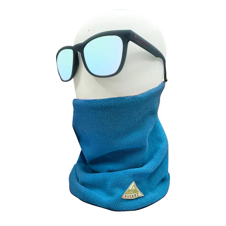 Bandanas & Face Masks: Pickel Fleece Neck Warmer-AQUA - Pickel / Aqua / ON / 2024, Accessories, Aqua, Bandanas & Face Masks, Bearx
