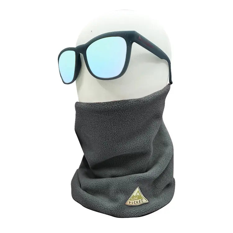 Bandanas & Face Masks: Pickel Fleece Neck Warmer-GRAY - Pickel / Gray / ON / 2024, Accessories, Bandanas & Face Masks, Bearx, Gray