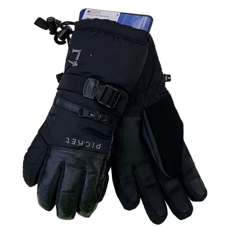 Gloves & Mittens / Snow: Pickel Men LR Snow Glove-BLACK - Pickel / Black / S / 2023, Accessories, Bearx, Black, Gloves & Mittens |