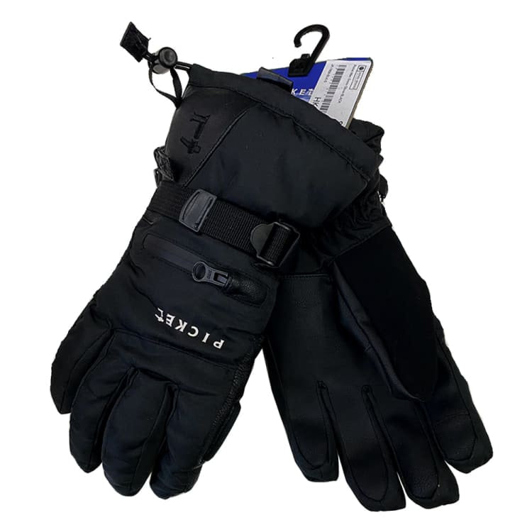 Gloves & Mittens / Snow: Pickel Men Snow Glove-BLACK - Pickel / Black / S / 2023, Accessories, Bearx, Black, Gloves & Mittens |