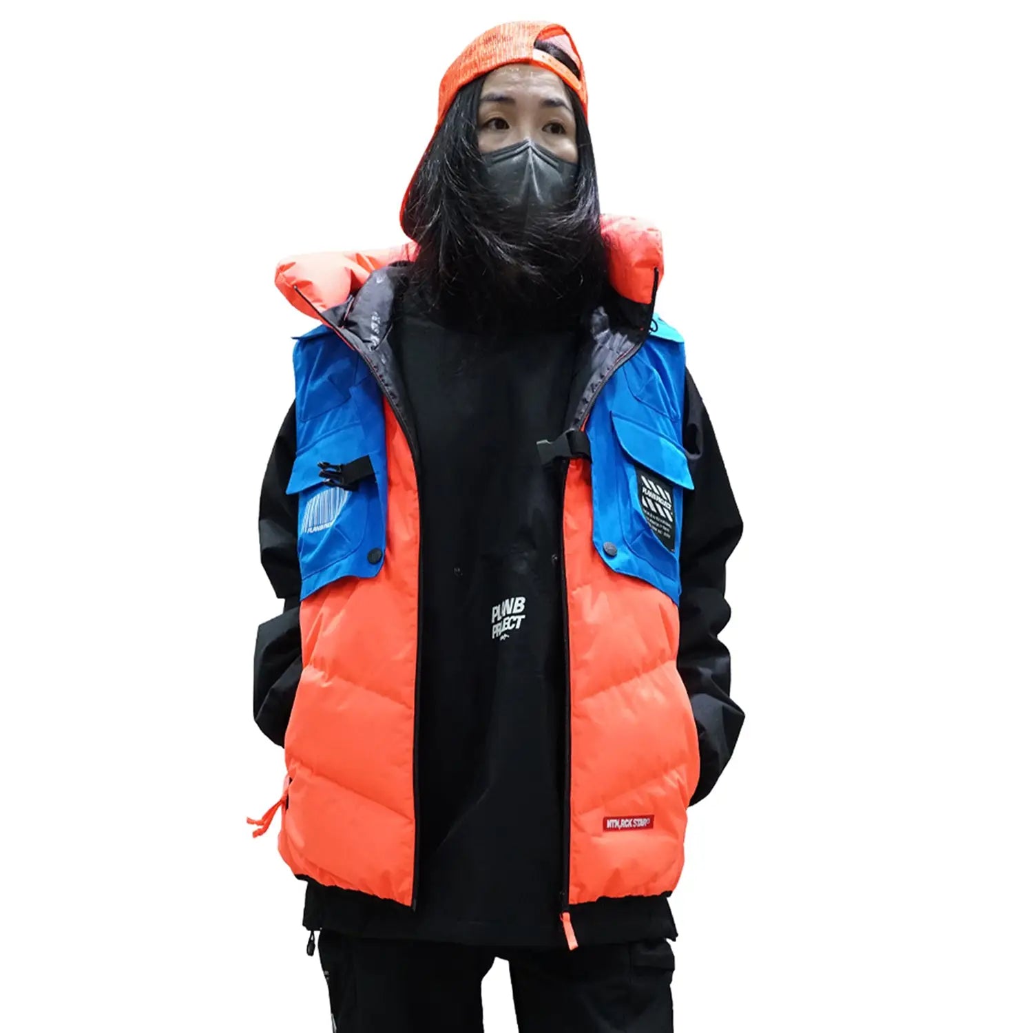 PLANB PROJECT Piste Snow Jacket (Japanese Brand) Black_image2
