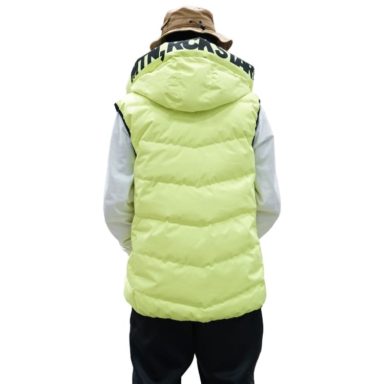 Jackets / Snow: PLANB PROJECT Down Vest Jacket (Japanese Brand) Yellow [Unisex] - 2021, Clothing, Ice & Snow, Jackets, Jackets / Snow | 