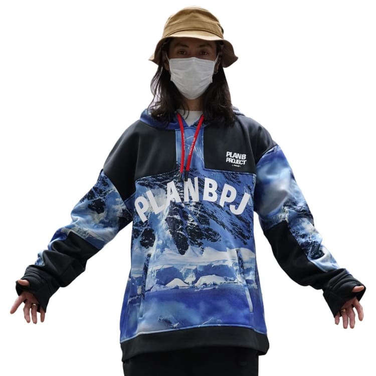 Hoodies & Sweaters: PLANB PROJECT M2 Waterproof Hooded (Japanese Brand) MTN [Unisex] - PLANB PROJECT / S / MTN / 2021, Black, Clothing, 