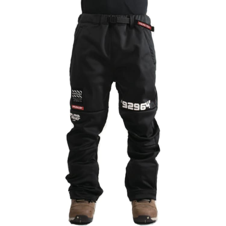 Pants / Snow: PLANB PROJECT M3 Snow Pants (Japanese Brand) Black [Unisex] - PLANB PROJECT / S / Black / 2021, Black, Clothing, Ice & Snow, 