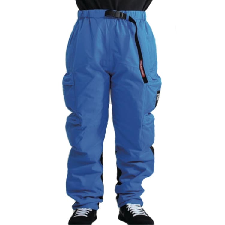 Pants / Snow: PLANB PROJECT Side Zip Snow Pants (Japanese Brand) Blue [Unisex] - PLANB PROJECT / S / Blue / 2021, Blue, Clothing, Ice & 