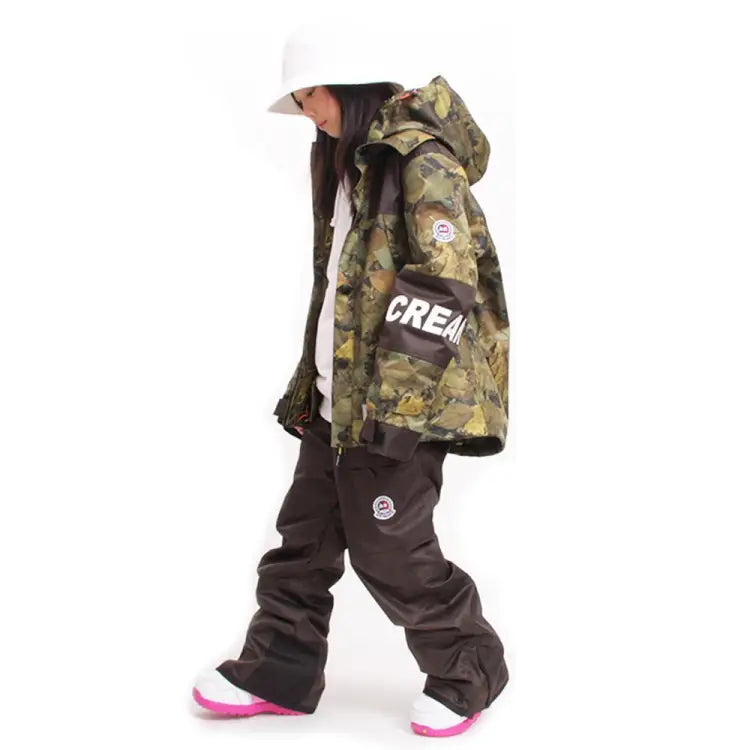 Jackets / Snow: Scream Kids Coach Snow Jacket w/Pants KD11 - 1920 Camo Clothing ICE & SNOW Jackets | OCJP-SCREAM-KD11-S