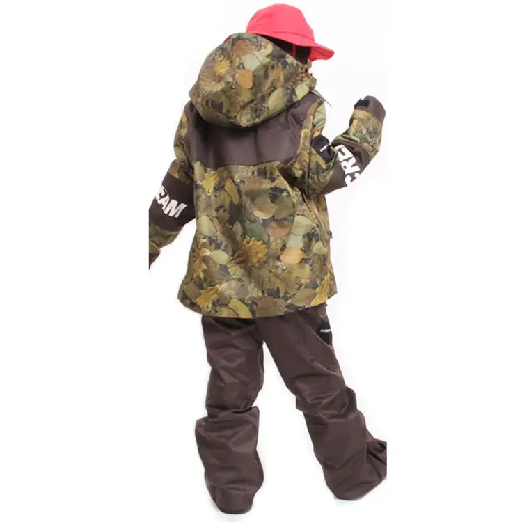 Jackets / Snow: Scream Kids Coach Snow Jacket w/Pants KD11 - 1920 Camo Clothing ICE & SNOW Jackets | OCJP-SCREAM-KD11-S