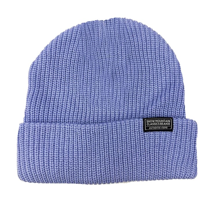 Headwear / Beanies: Snow Mountain Ribbed Beanies-PURPLE - Snow Mountain / Purple / Free / 2024, Accessories, Bearx, Head & Neck Wear,