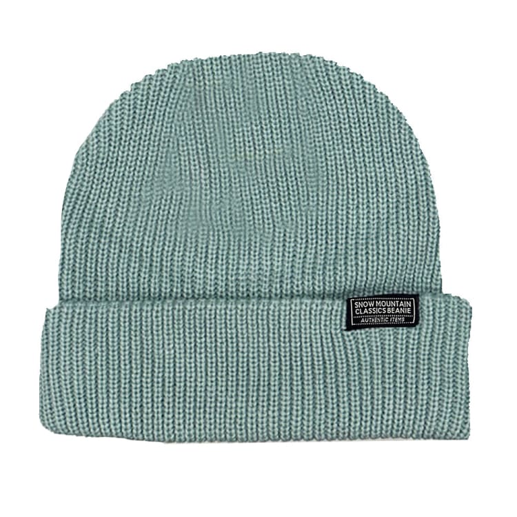 Headwear / Beanies: Snow Mountain Ribbed Beanies-SAGE - Snow Mountain / Sage / Free / 2024, Accessories, Bearx, Head & Neck Wear, Headwear