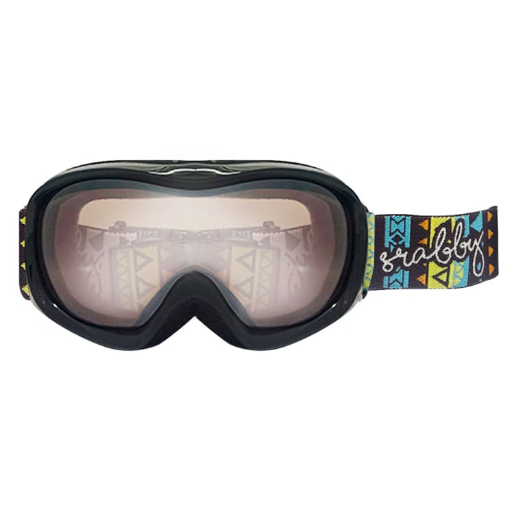 Goggles / Snow: Srabby Kids Snow Goggle-BLACK [Japanese Brand] - Srabby / Black / ON / 2024, Accessories, Bearx, Black, Eyewear