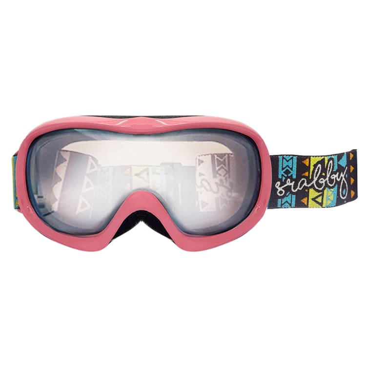 Goggles / Snow: Srabby Kids Snow Goggle-PINK [Japanese Brand] - Srabby / Pink / ON / 2024, Accessories, Bearx, Eyewear, Goggles
