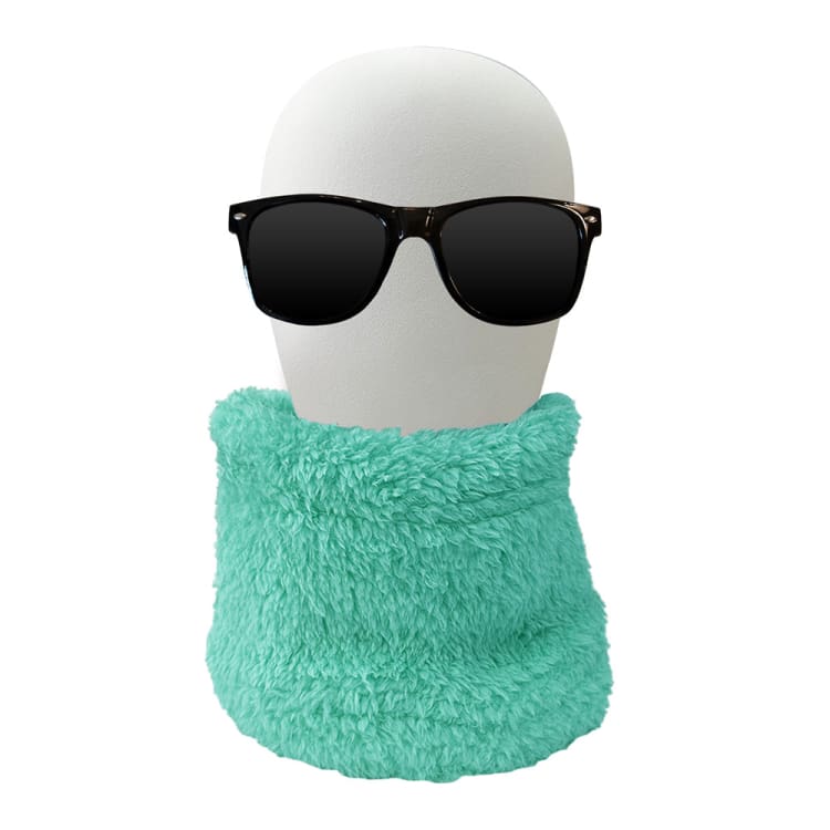 Bandanas & Face Masks: The Pea Kids Fur Neck Warmer-MINT - The Pea / Mint / ON / 2024, Accessories, Bandanas & Face Masks, Bearx, Head &