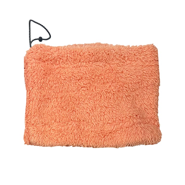 Bandanas & Face Masks: The Pea Kids Fur Neck Warmer-ORANGE - The Pea / Orange / ON / 2024, Accessories, Bandanas & Face Masks, Bearx, Head