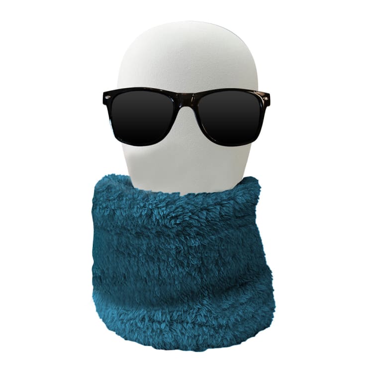 Bandanas & Face Masks: The Pea Kids Fur Neck Warmer-PEACOCK - The Pea / Peacock / ON / 2024, Accessories, Bandanas & Face Masks, Bearx,