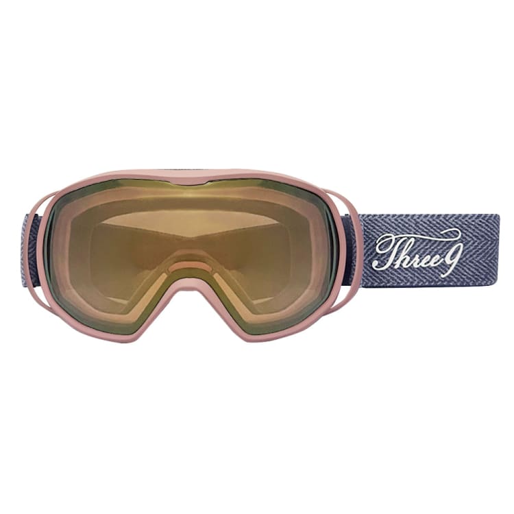 Goggles / Snow: Three9 Mirror Snow Goggle-PINK [Japanese Brand] - Three9 / Pink / ON / 2024, Accessories, Bearx, Eyewear, Goggles