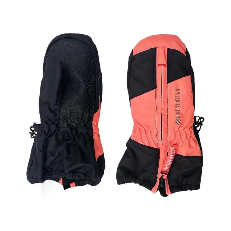 Gloves & Mittens / Snow: United Motion Toddler Mitten Snow Glove-SALMON - United Motion / Salmon / S / 2024, Accessories, Bearx, Gloves &